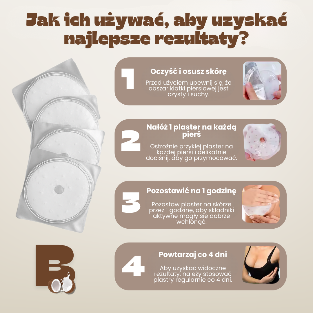 BOOSTÉA – PLASTER NA PIERSI